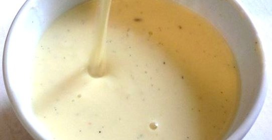 Заправка к салату «Цезарь»