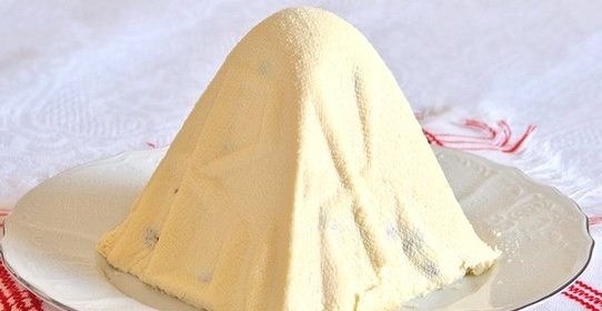 Творожная пасха с кунжутом