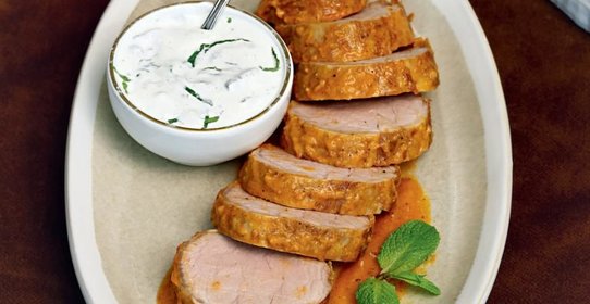 Свиная вырезка в перечном маринаде