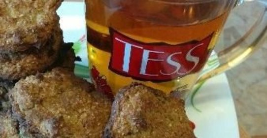 Овсяное печенье с яблоками