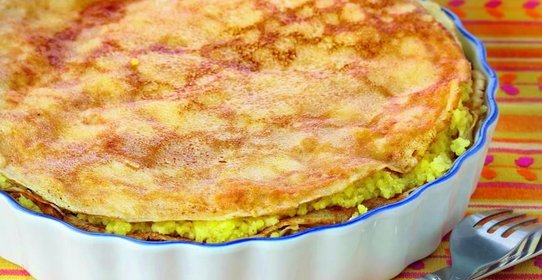 Блинная бабка с пшеном