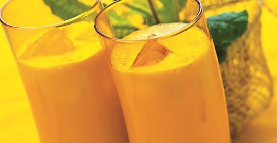 Апельсиново-персиковый коктейль