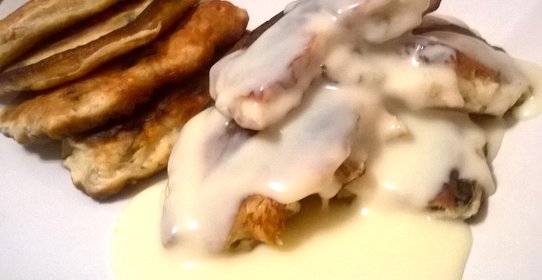 Оладьи на кефире с изюмом