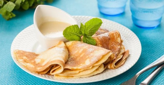 Блины на молоке