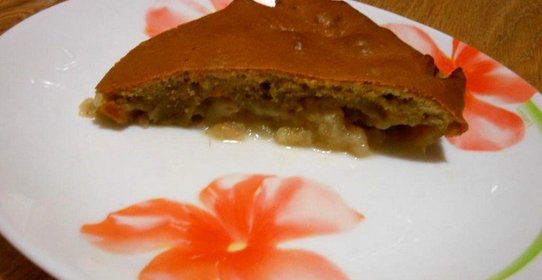 Шарлотка из груш