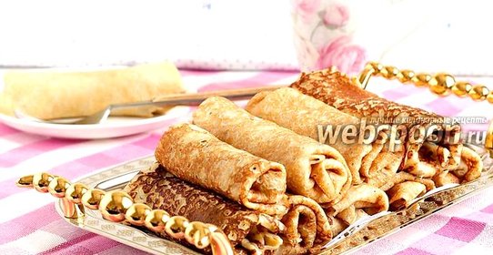 Блинчики с мясом и рисом