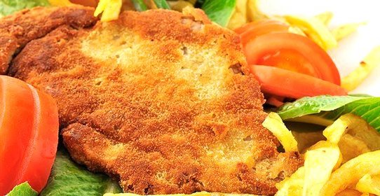 Куриные эскалопы с лимонным маслом и петрушкой