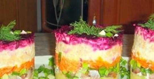 Селедка под шубой классическая