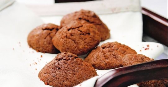 Медово-шоколадное печенье