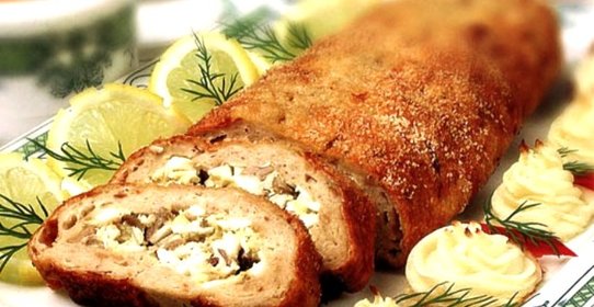 Котлеты с начинкой из яйца