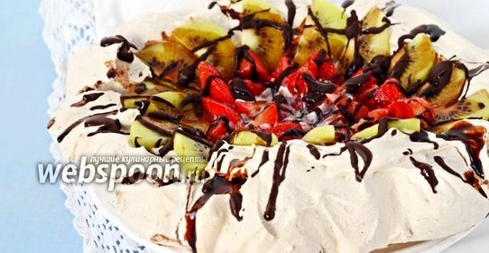 Шоколадный торт «Павлова»