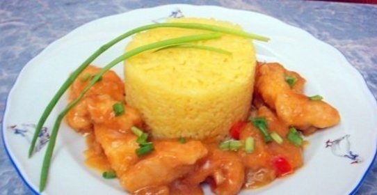 Оранжевый цыпленок