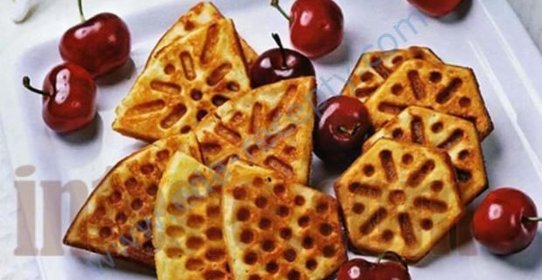 Лимонные вафли