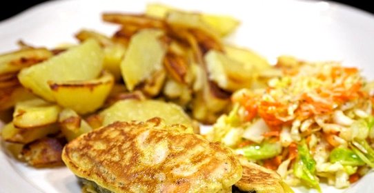 Горбуша кусочками