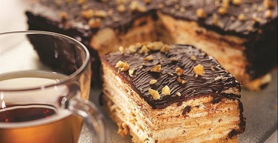 Вафельный торт