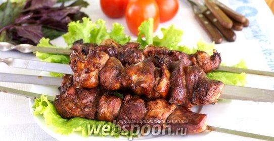 Шашлык в соевом соусе