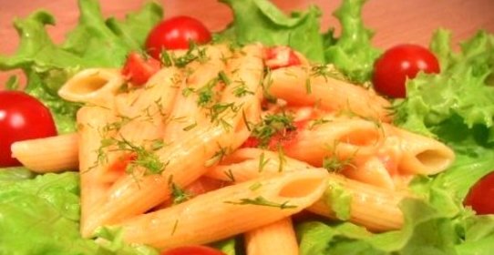 Макароны с сыром