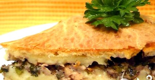 Пирог с тунцом