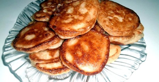 Постные оладьи