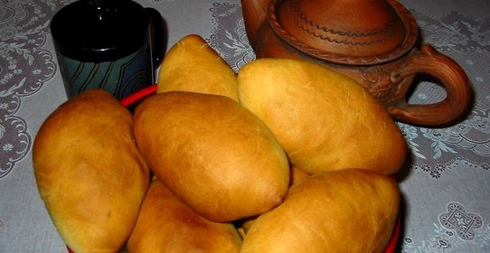 Постные пирожки с картофелем и грибами