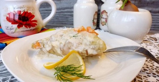 Голубцы с картофелем