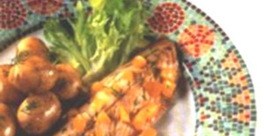 Скумбрия с абрикосами