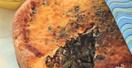 Хрустящий луковый пирог