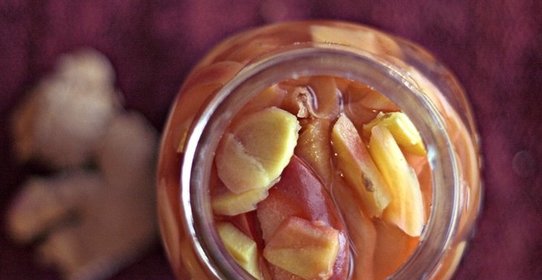 Яблоки в собственном соку