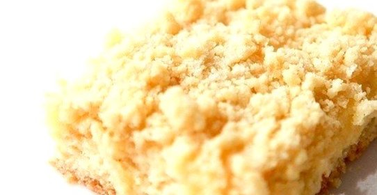 Творожный пирог из крошек