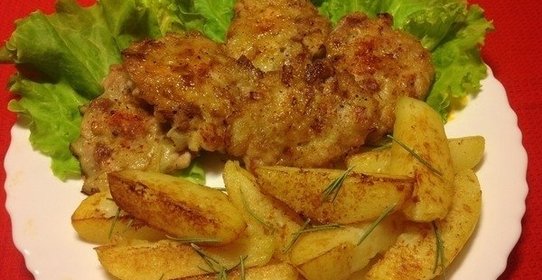 Оладьи из свинины