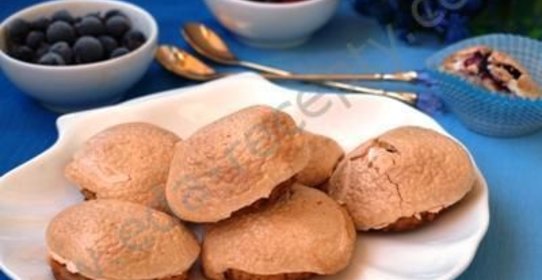 Ореховое французское печенье