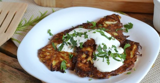 Драники из кабачков