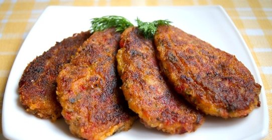 Котлеты из тыквы