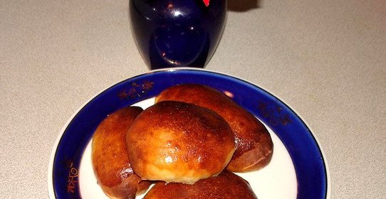 Пирожки с персиком