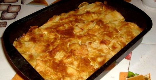 Картофель с майонезом