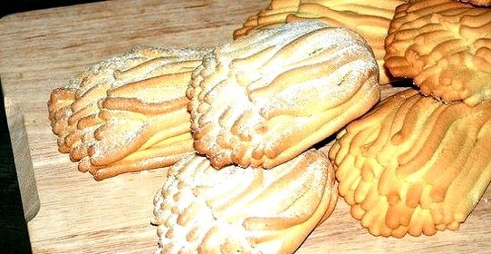 Печенье песочное через мясорубку