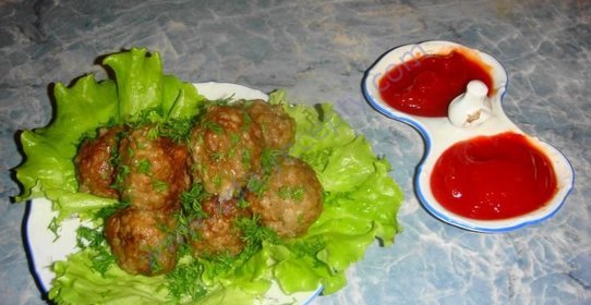 Кюфте - тефтели по-гречески