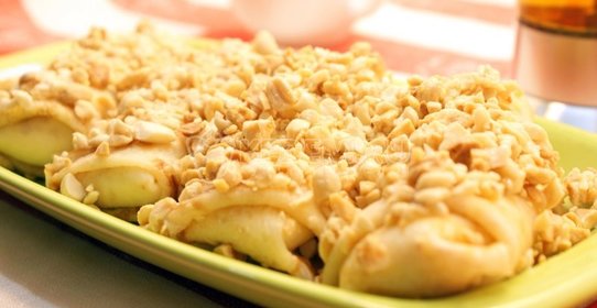 Блинчики в ореховой корочке