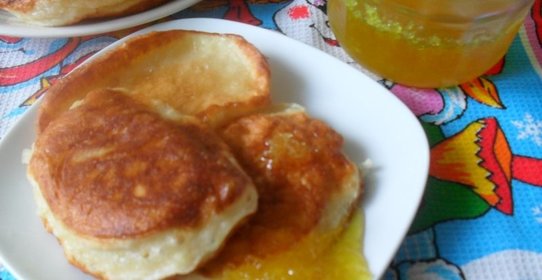 Оладьи на дрожжах