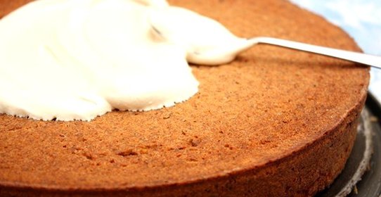 Нежный морковный пирог