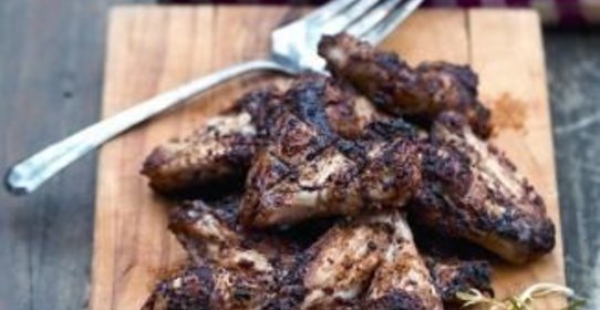 Крылышки в креольском маринаде