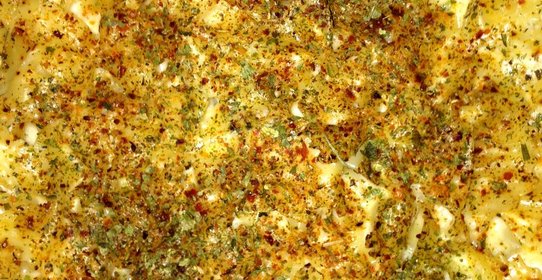 Вегетарианские макароны с сырным соусом