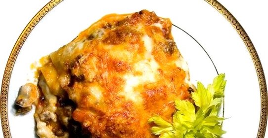 лазанья с рыбой