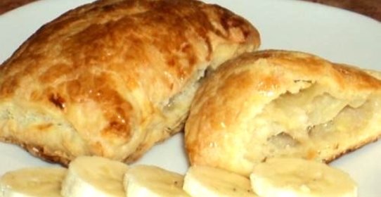 Слойки с бананом