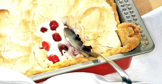 Пирог с клюквой