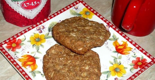 Ржаные лепешки с овсяными хлопьями