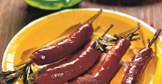 Колбаски на веточках розмарина