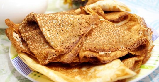 Блины с дырочками