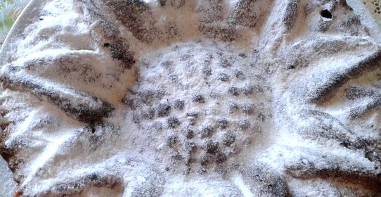 Постный банановый пирог