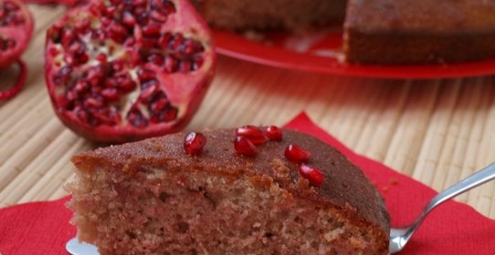 Итальянский пирог на гранатовом соке